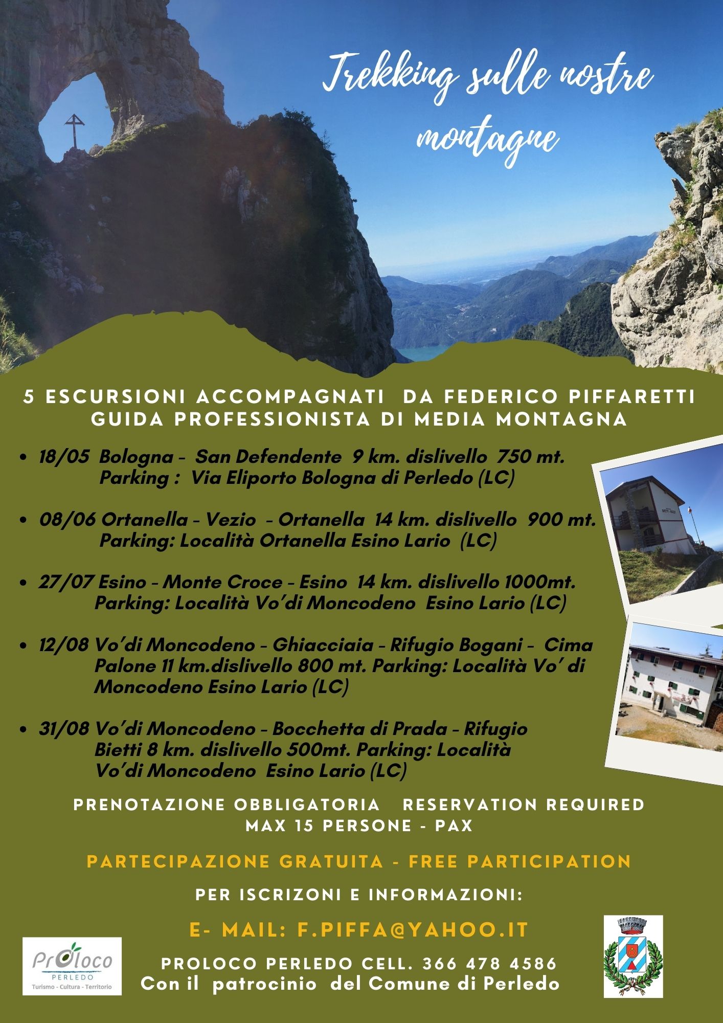 TREEKIN SULLE NOSTRE MONTAGNE Immagine anteprima