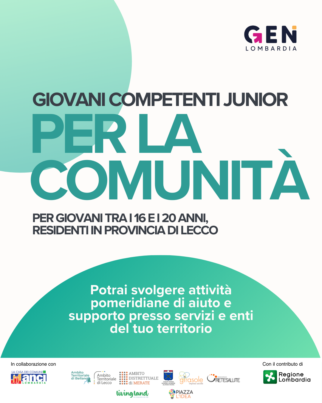 Giovani competenti per la comunità